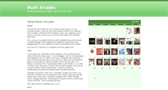 Desktop Screenshot of musicarcades.com